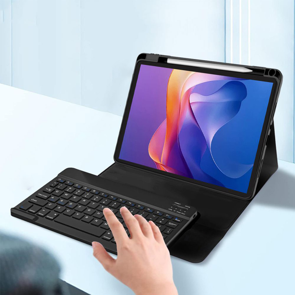 Etui z klawiaturą Tech-Protect SC Pen + Keyboard do Xiaomi Redmi Pad 2, czarne